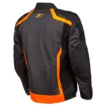 מעיל רכיבה לקיץ קליים KLIM Induction שחור כתום – תמונה 3