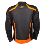 מעיל רכיבה לקיץ קליים KLIM Induction שחור כתום – תמונה 4