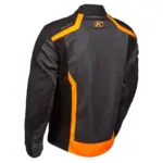 מעיל רכיבה לקיץ קליים KLIM Induction שחור כתום – תמונה 6