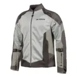 מעיל רכיבה לקיץ קליים KLIM Induction אפור בהיר – תמונה 2