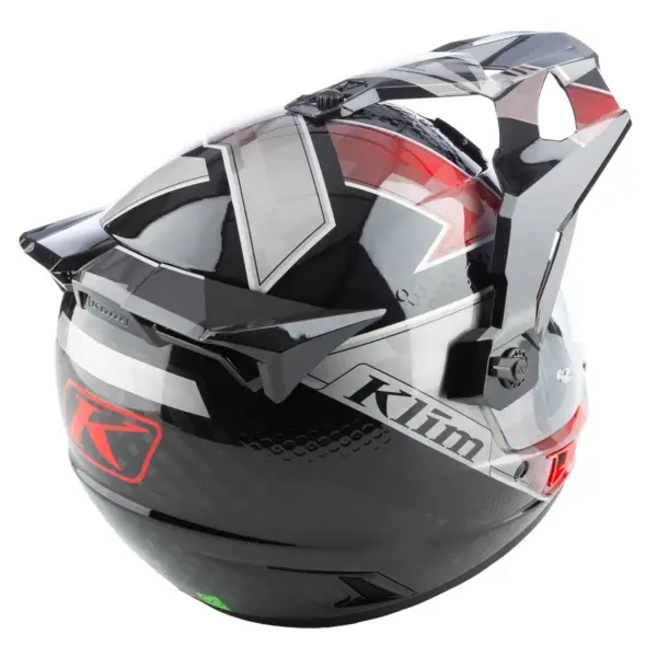 קסדת אדוונצ'ר קליים KLIM Krios Pro שחור אדום – תמונה 2