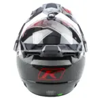 קסדת אדוונצ'ר קליים KLIM Krios Pro שחור אדום – תמונה 6