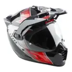 קסדת אדוונצ'ר קליים KLIM Krios Pro שחור אדום – תמונה 7