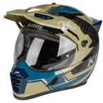 קסדת אדוונצ'ר קליים KLIM Krios Pro בגוון חול, כחול וקרבון