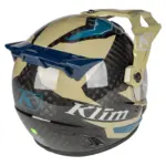 קסדת אדוונצ'ר קליים KLIM Krios Pro חול, כחול וקרבון – תמונה 2