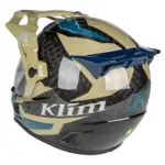 קסדת אדוונצ'ר קליים KLIM Krios Pro חול, כחול וקרבון – תמונה 8