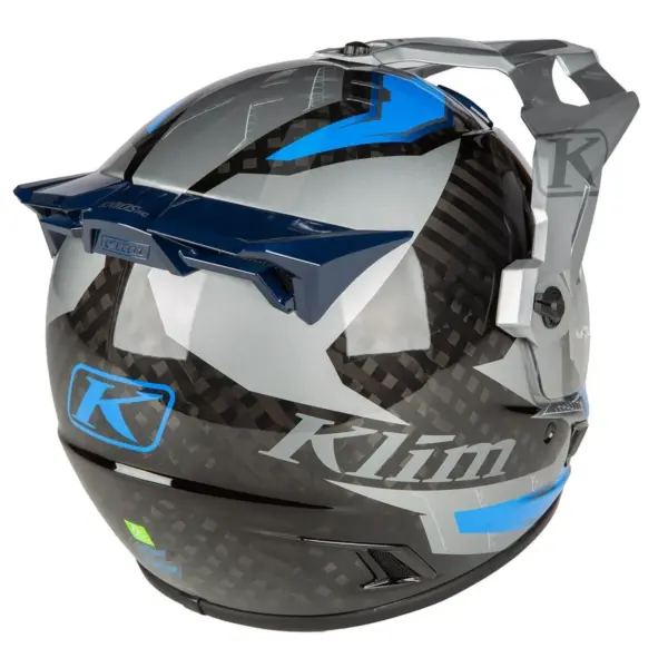 קסדת אדוונצ'ר קליים KLIM Krios Pro כחול אפור שחור – תמונה 2