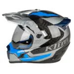 קסדת אדוונצ'ר קליים KLIM Krios Pro כחול אפור שחור – תמונה 3