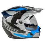 קסדת אדוונצ'ר קליים KLIM Krios Pro כחול אפור שחור – תמונה 4