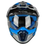 קסדת אדוונצ'ר קליים KLIM Krios Pro כחול אפור שחור – תמונה 5