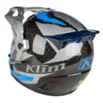 קסדת אדוונצ'ר קליים KLIM Krios Pro כחול אפור שחור – תמונה 8