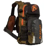 תיק גב לרכיבה קליים KLIM Nac Pak חום ירוק וכתום – תמונה 3