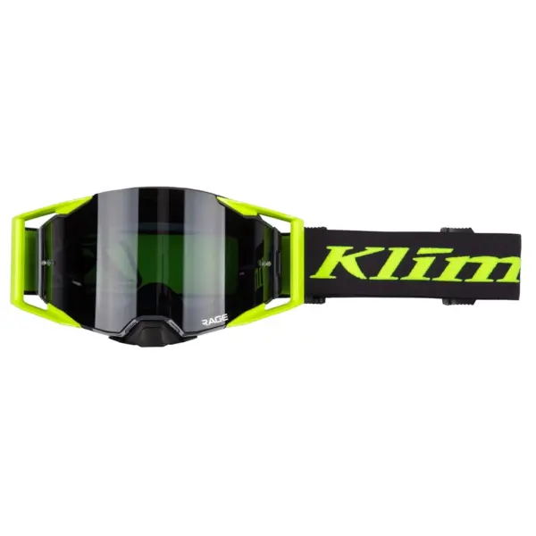 משקפי אבק קליים KLIM Rage בגוון שחור צהוב זוהר
