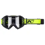 משקפי אבק קליים KLIM Viper בגוון צהוב זוהר ושחור עם עדשה שקופה