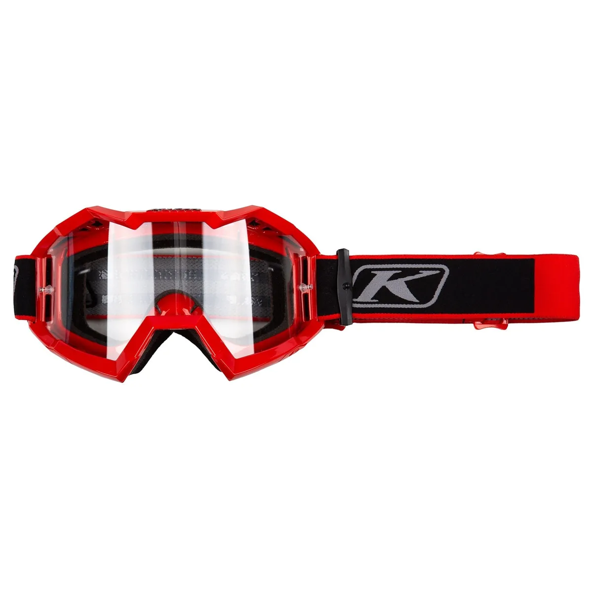 משקפי אבק KLIM Viper בגוון אדום עם עדשה שקופה משקפי אבק קליים KLIM Viper בגוון אדום עם עדשה שקופה