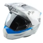 קסדת אדוונצ'ר קליים KLIM X1 Alpha בגוון לבן אפור וכחול