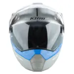 קסדת אדוונצ'ר קליים KLIM X1 Alpha לבן אפור וכחול – תמונה 5
