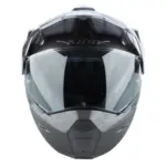 קסדת אדוונצ'ר קליים KLIM X1 Alpha אפור מתכתי (Asphalt Monument) – תמונה 5