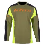 חליפת רכיבת שטח קליים KLIM XC Pro צהוב זוהר וירוק – תמונה 3
