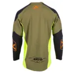 חליפת רכיבת שטח קליים KLIM XC Pro צהוב זוהר וירוק – תמונה 4