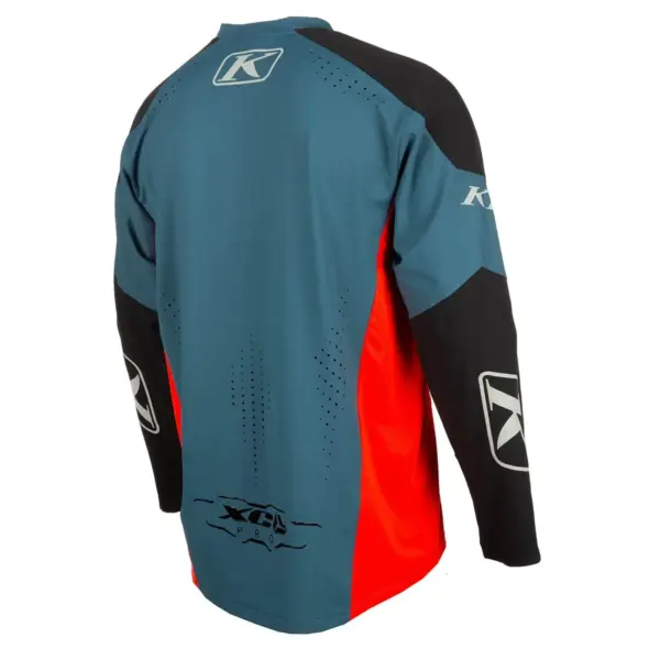 חליפת רכיבת שטח קליים KLIM XC Pro כחול פטרול ואדום – תמונה 2