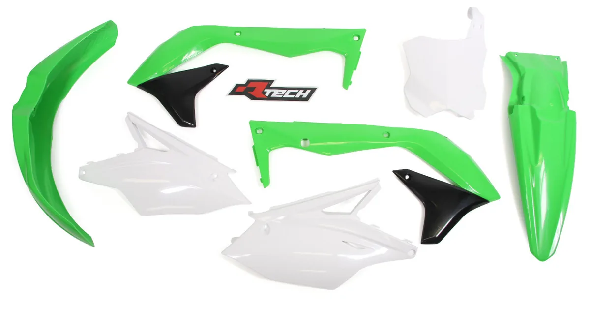 קיט פלסטיקה RACETECH KX450F 2016-2018 – פוליפרופילן קיט פלסטיקה RACETECH KX450F 2016-2018 – פוליפרופילן