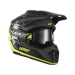 קסדת אדוונצ׳ר ליט LEATT ADV 7.5 שחור צהוב זוהר – תמונה 2