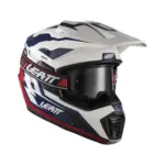 קסדת אדוונצ׳ר ליט LEATT ADV 7.5 לבן כחול אדום – תמונה 2