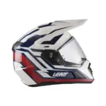 קסדת אדוונצ׳ר ליט LEATT ADV 7.5 לבן כחול אדום – תמונה 5