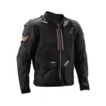 מעיל אדוונצ׳ר קצר ליט LEATT ADV FlowTour 4.5 Short בצבע שחור אפור