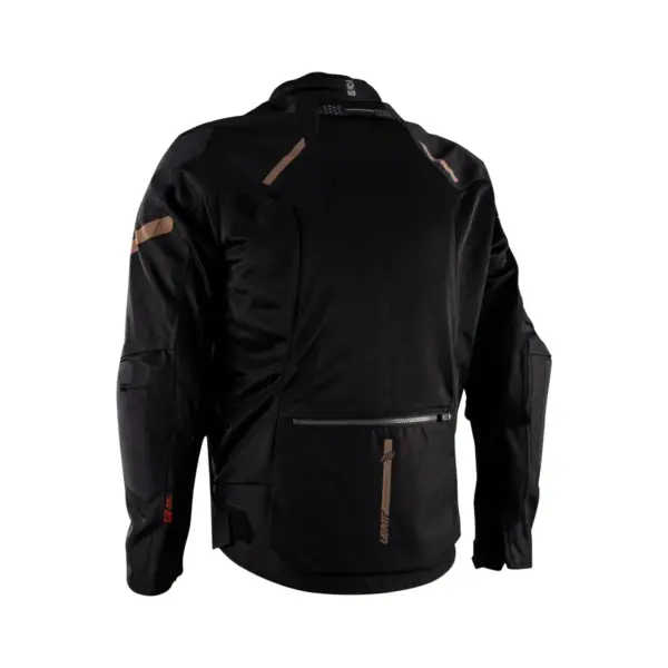 מעיל אדוונצ׳ר קצר ליט LEATT ADV FlowTour 4.5 Short שחור אפור – תמונה 2