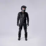 מעיל אדוונצ׳ר קצר ליט LEATT ADV FlowTour 4.5 Short שחור אפור – תמונה 3