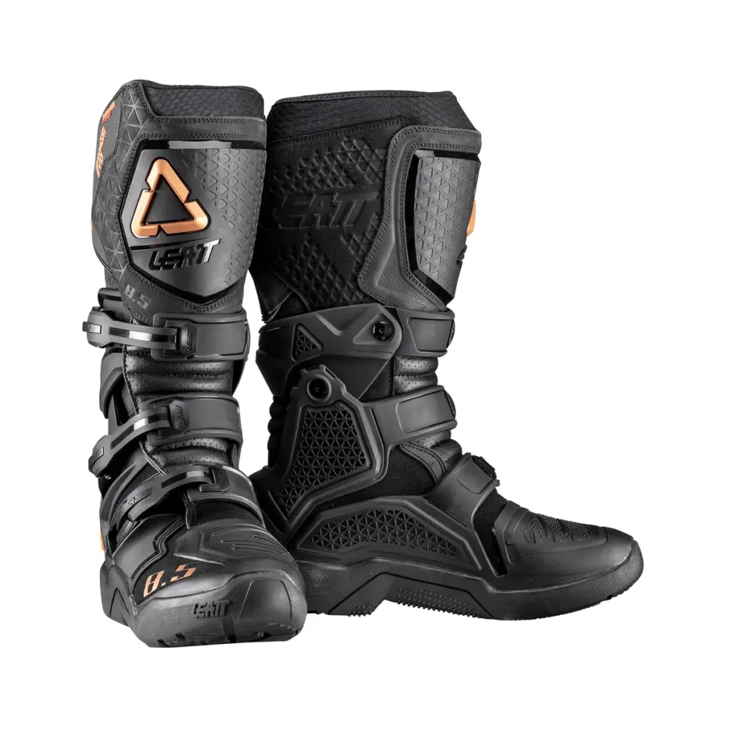 מגפי אדוונצ׳ר ליט LEATT ADV HydraDri 8.5 בצבע שחור ברונזה