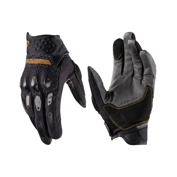 כפפות אדוונצ׳ר חורף קצרות ליט LEATT ADV SubZero 5.5 Short בצבע שחור אפור
