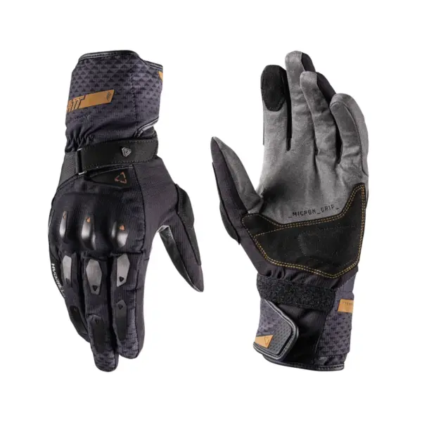 כפפות אדוונצ׳ר חורף ליט LEATT ADV SubZero 5.5 בצבע שחור אפור