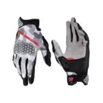 כפפות אדוונצ׳ר קצרות ליט LEATT ADV X-Flow 7.5 Short בצבע אפור הסוואה (Steel)
