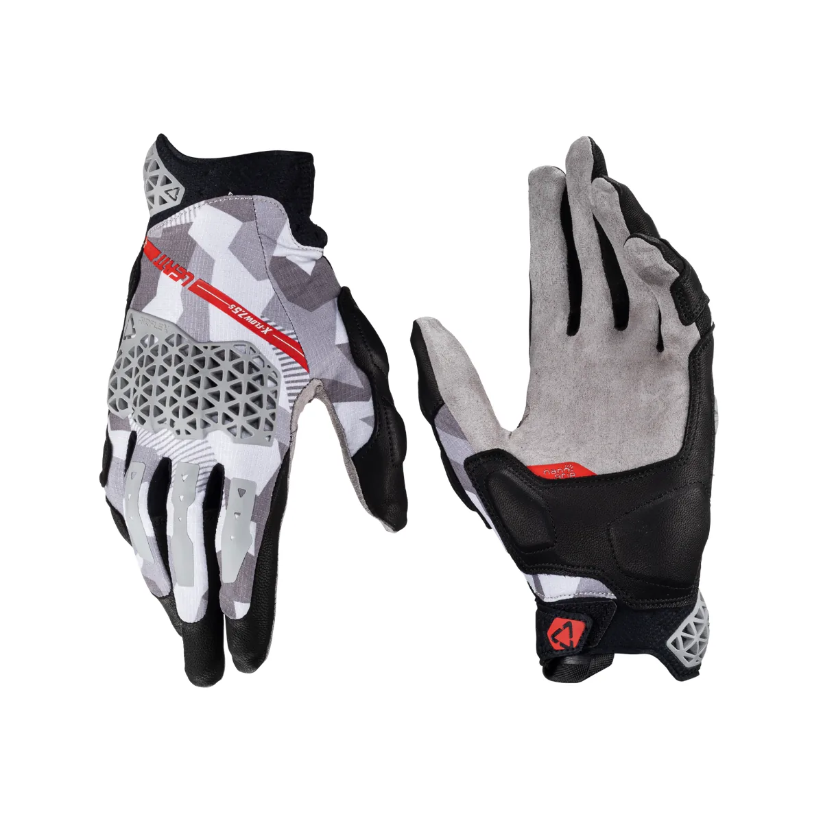 כפפות אדוונצ׳ר קצרות LEATT ADV X-Flow 7.5 Short בצבע אפור הסוואה (Steel) כפפות אדוונצ׳ר קצרות ליט LEATT ADV X-Flow 7.5 Short בצבע אפור הסוואה (Steel)