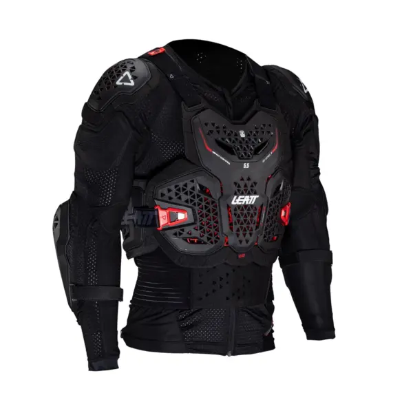 חליפת מגן ליט LEATT Body Protector 5.5 Evo בצבע שחור