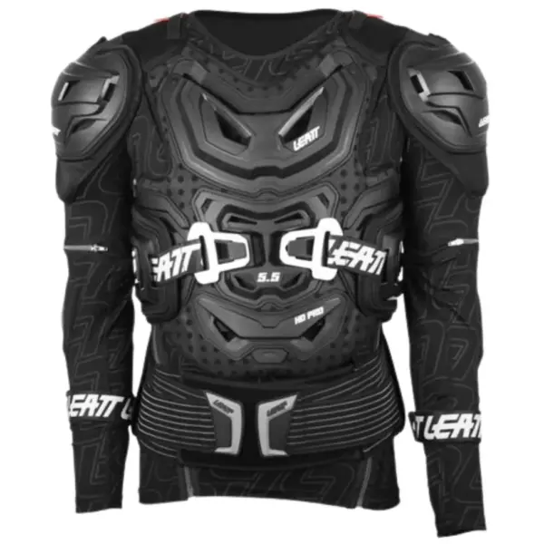 חליפת מגן ליט LEATT Body Protector 5.5 HD שחור – תמונה 2