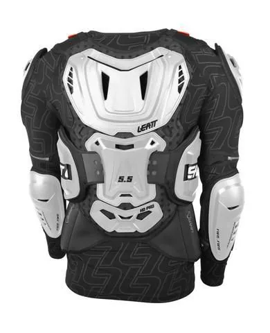 חליפת מגן ליט LEATT Body Protector 5.5 HD לבן – תמונה 2