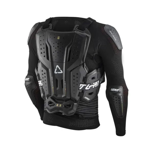 חליפת מגן ליט LEATT Body Protector 6.5 אפור גרפיט – תמונה 2