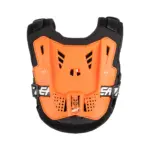 מגן חזה לילדים ליט LEATT Chest Protector 2.5 Mini כתום שחור – תמונה 2