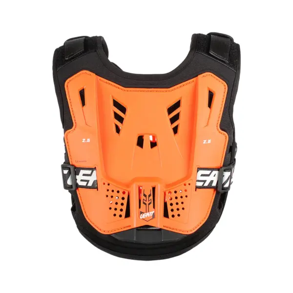 מגן חזה לילדים ליט LEATT Chest Protector 2.5 Mini כתום שחור – תמונה 2