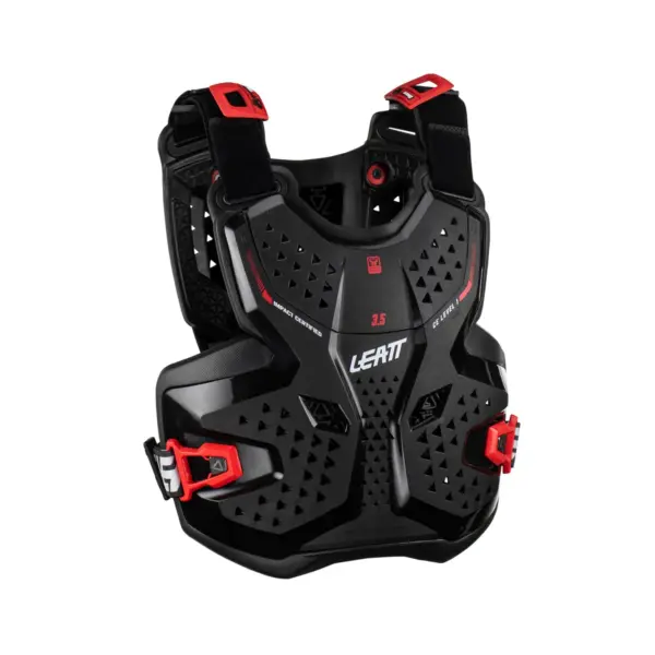מגן חזה לילדים ליט LEATT Chest Protector 3.5 Junior בצבע שחור אדום