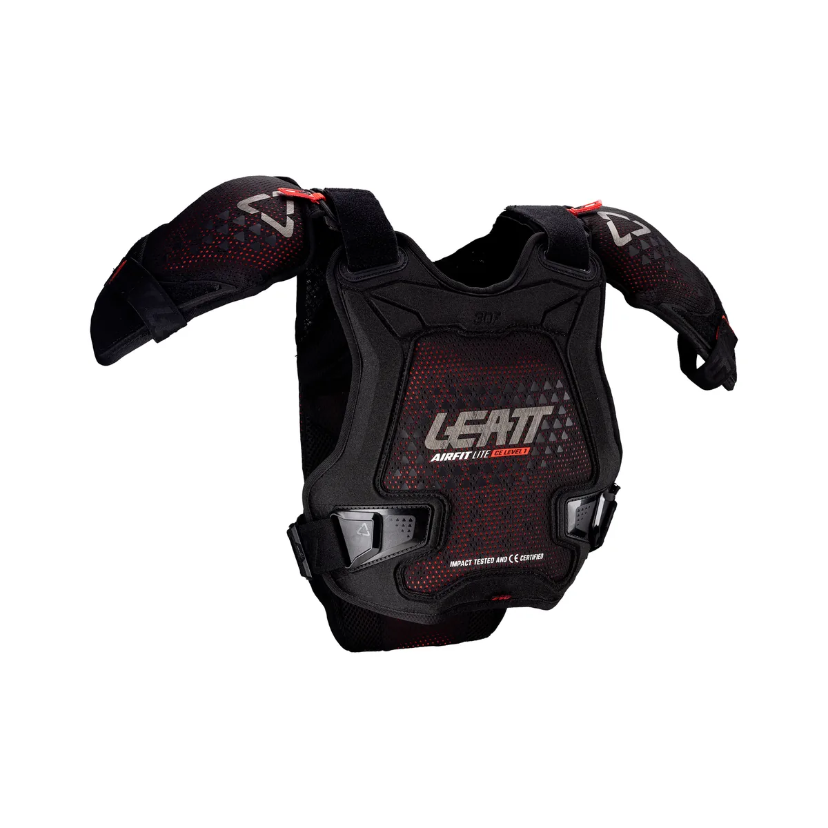 מגן חזה לילדים LEATT Chest Protector 3DF AirFit Evo Pro Junior בצבע שחור מגן חזה לילדים ליט LEATT Chest Protector 3DF AirFit Evo Pro Junior בצבע שחור