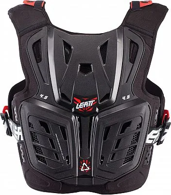 מגן חזה לילדים ליט LEATT Chest Protector 4.5 Junior שחור אדום – תמונה 2