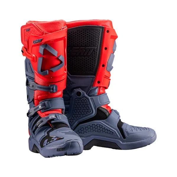 מגפי אנדורו ליט LEATT GPX 4.5 Enduro בצבע אדום אפור