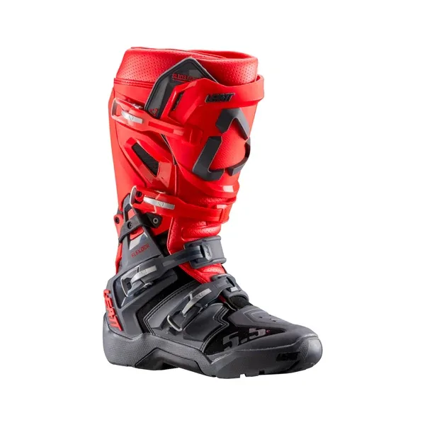 מגפי רכיבת שטח ליט LEATT GPX 5.5 FlexLock Enduro אדום אפור – תמונה 2