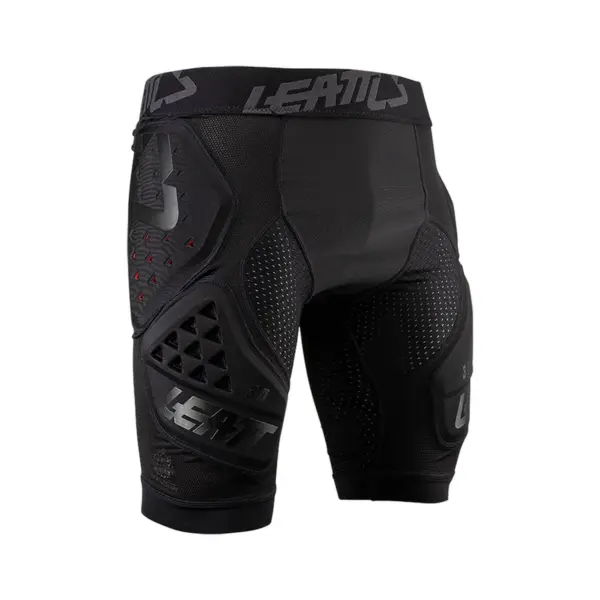 מכנסי מגן קצרים ליט LEATT Impact Shorts 3DF 3.0 בצבע שחור