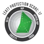 מכנסי מגן קצרים ליט LEATT Impact Shorts 3DF 5.0 שחור – תמונה 3